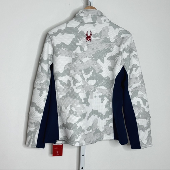 NWT Spyder USA Ski Team Jacket Fleece Encore USA Olympic Motif Red White Blue XL - Picture 6 of 16